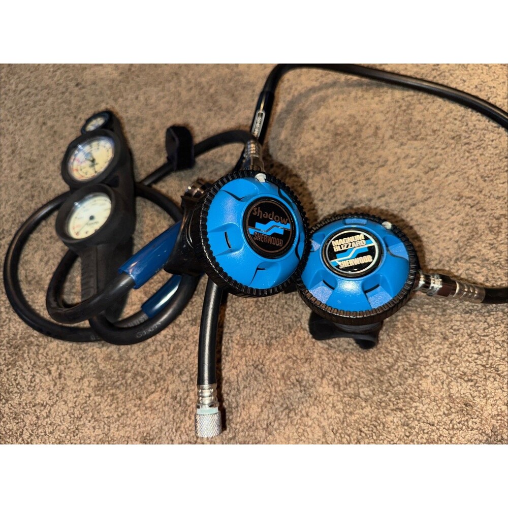 Sherwood Magnum Blizzard Regulator Sherwood Shadow Octopus DIN Tekna Console